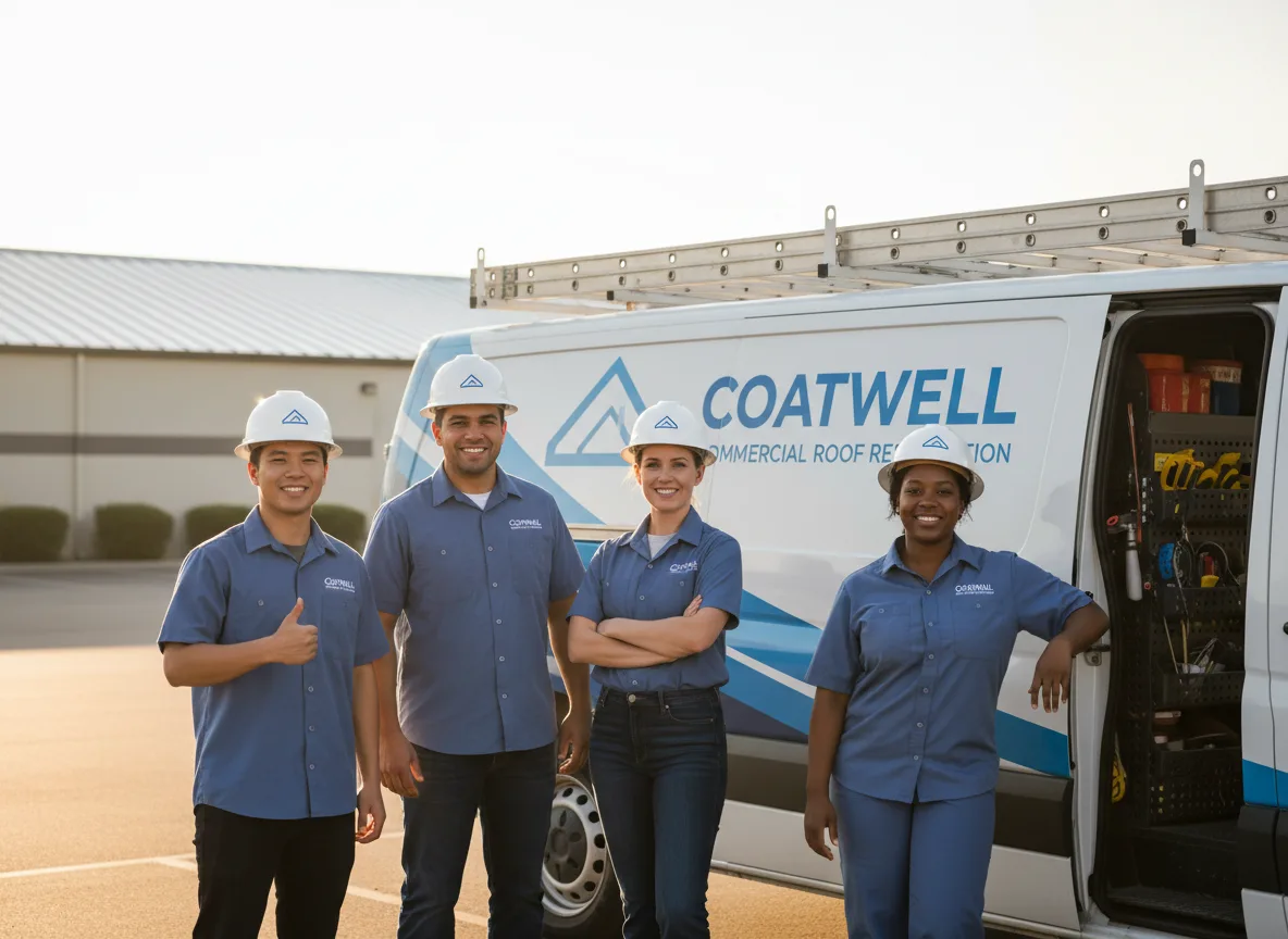 Commercial roof coating company in Blaine, ME
